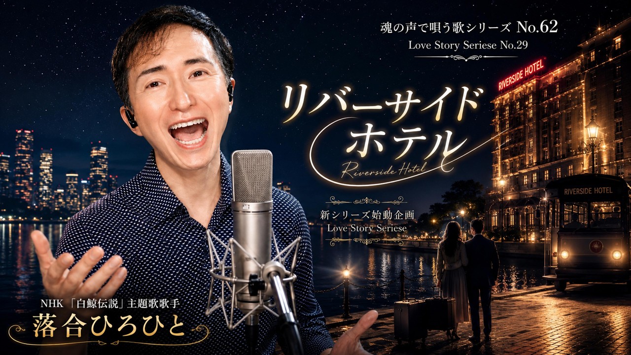 井上陽水 / リバーサイド ホテル by落合ひろひと (NHK『白鯨伝説』主題