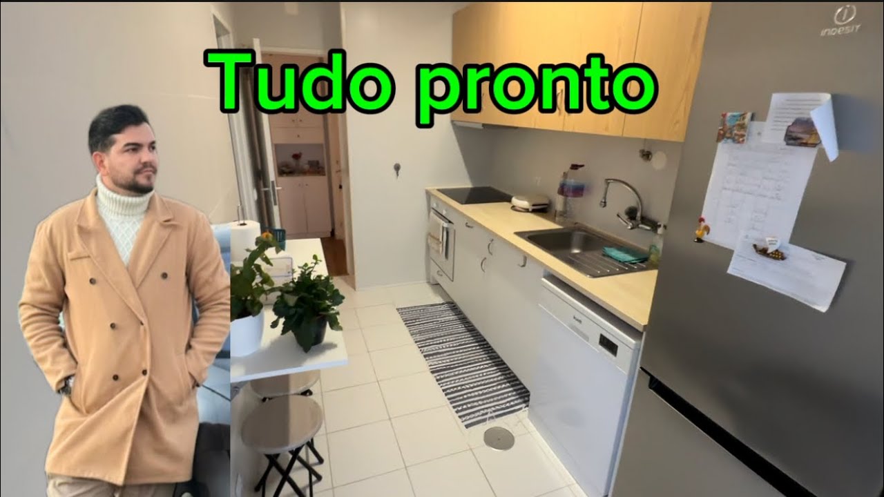 O APARTAMENTO MAIS ACESSIVEL DE PORTUGAL 🤩 mais barato que pagar aluguel