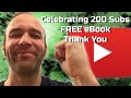 Celebrating 200 Subs - FREE eBook to Thank You