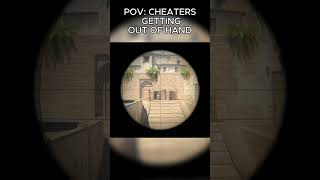 POV: Cheaters getting out of Hand.. #cs2  #cs #csgo #pov #fpl