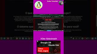 Drauger OS distro Linux base Ubuntu com foco em Jogos e desempenho. site 1