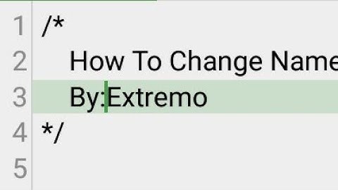 How to Change Name Your Gm (FULL PROCCES)
