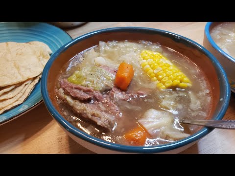 Caldo de Res Receta (Mexican Beef Soup Recipe)