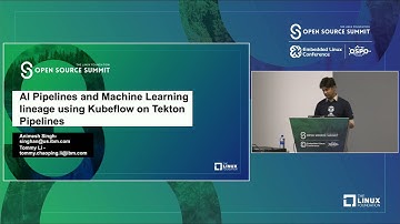 AI Pipelines Workflows and ML lineage using Tekton Pipelines - Tommy Li & Animesh Singh, IBM