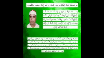 سورة الانشقاق رائعة جداً للشيخ محمد الليثي