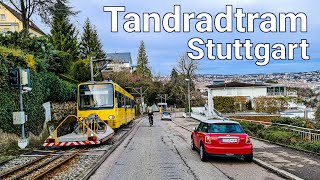 De Tandradbaan Midden In Stuttgart