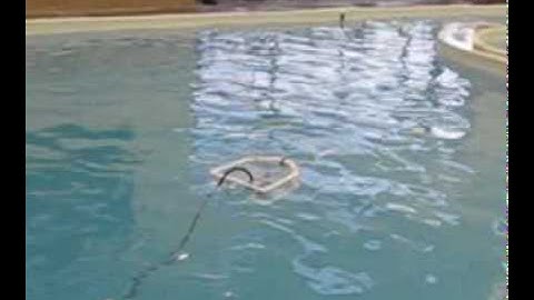 Sea Scout ROV "Indomitable" First Pool Test