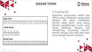 Praktikum Alpro - Modul 6 | Sorting