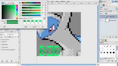 How to Make Xat Avatars on GIMP ( • For Mac)