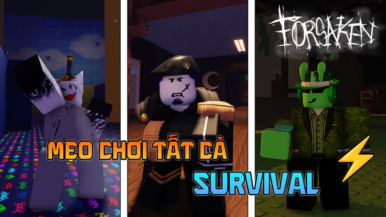 MẸO Để Chơi Tất Cả Survival Siêu HỮU ÍCH Trong Forsaken | Forsaken