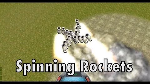 Self Spinning Rockets in Kerbal Space Program