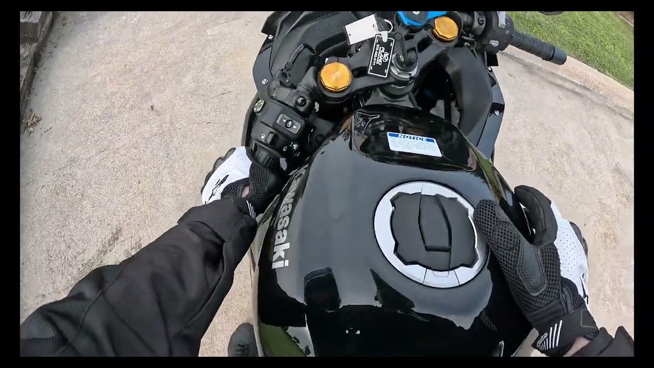 2025 Ninja ZX-4R - ride home from the dealership