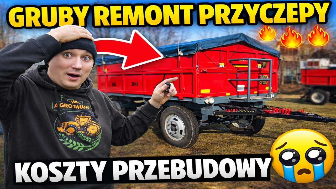 Przyczepa AUTOSAN Po GRUBYM REMONCIE !!! Jakie Koszty Takiej Przebudowy???