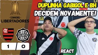 REACT REAÇÕES VASCAÍNAS A FLAMENGO 1X0 OLIMPIA | DUPLINHA DECIDIU NOVAMENTE!