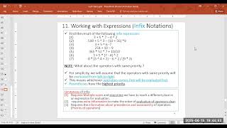Expressions and Stacks 4 - 4