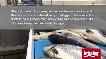 Video Case Study: Intralox ThermoDrive Salmon Processing