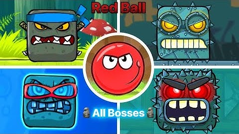Red Ball 4 | All Chapters | All Bosses🗿: Defeated.  [IOS / iPhone]