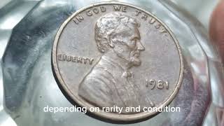 🇺🇸.. “Check Your 1981 Lincoln Penny for Errors!”💰 #CoinErrors#Numismatics