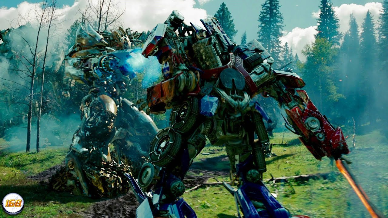 Transformers Revenge of the Fallen Forest Battle