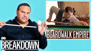 Pro Pool Player Breaks Down Pool Scenes from Movies & TV | GQ