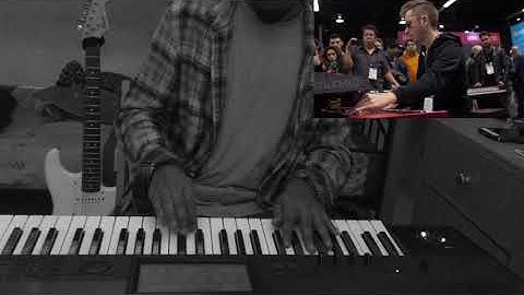 Exercising the fingers with some J3PO lines...