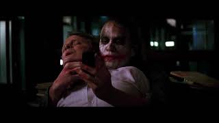 The Dark Knight- Joker Uses Cellphone Bomb To Escape Jail