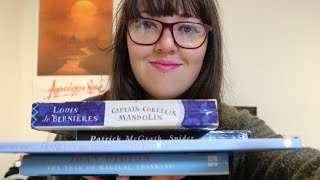 July 18 Wrap Up Pt.2
July Wrap Up Pt.1 - https://www.youtube.com/watch?v=v_a6M7-w6j8
Review of Spider by Patrick McGrath- https://www.youtube.com/watch?v=rnJlRmuI19A
The books mentioned -
Captain Corellis Mandolin -Louis De Bernieres
Spider - Patrick McGrath
Franklin and Luna Go To the Moon - Jen Campbell and Katie Harnett
The Year of Magical Thinking - Joan Didion
Find me in other places -
E-mail - oliviapope1191@gmail.com
Twitter - www.twitter.com/readinglikemad
Blog - www.readinglikemad.com
Facebook - www.facebook.com/readinglikemad
Instagram- @readinglikemad
Goodreads -https://www.goodreads.com/user/show/25100435-olivia-pope July 18 Wrap Up Pt.2