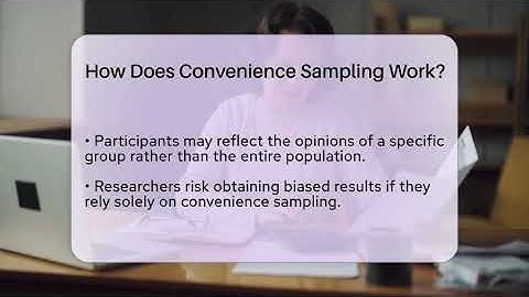 How Does Convenience Sampling Work? - The Friendly Statistician