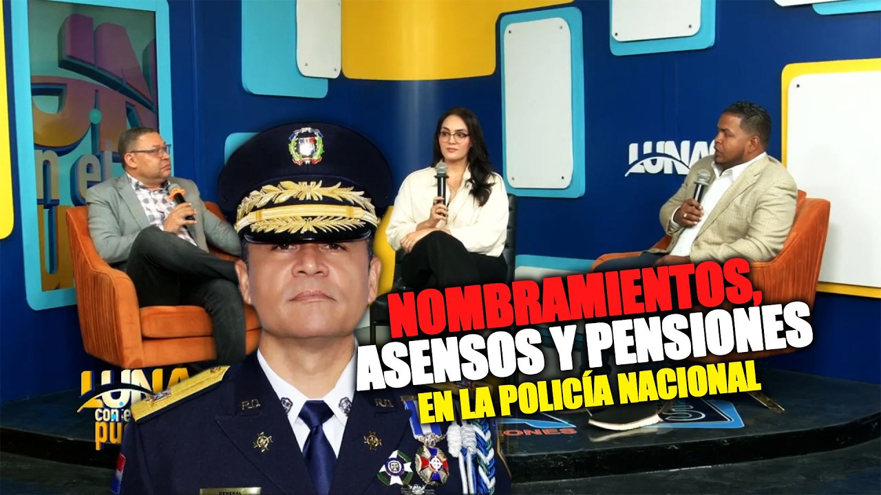 Nombramientos, ascensos y pensionados en la policía nacional con el nuevo Jefe Gral. Cruz Cruz.