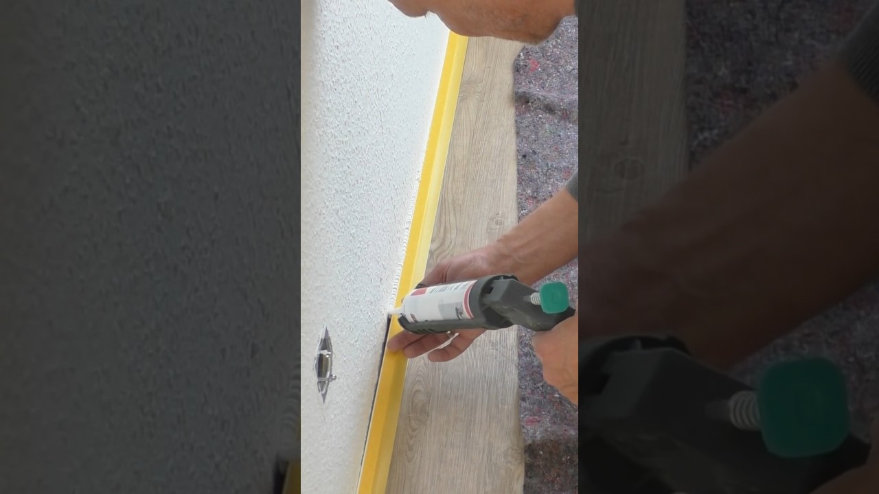 Übergang zur Fußleiste, so klappt es. |DH-Trockenbau