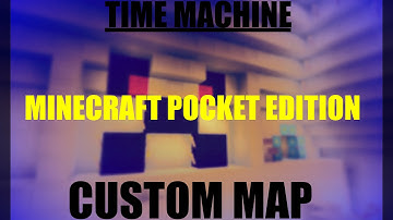 Minecraft custom map Time Machine - Extended