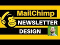 Mailchimp Email Newsletter Template Design Tutorial - Full FREE Email Marketing Tutorial - Lesson 5