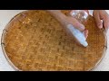 How To Clean Bamboo Basket/Wicker Basket From Mildew and Mold