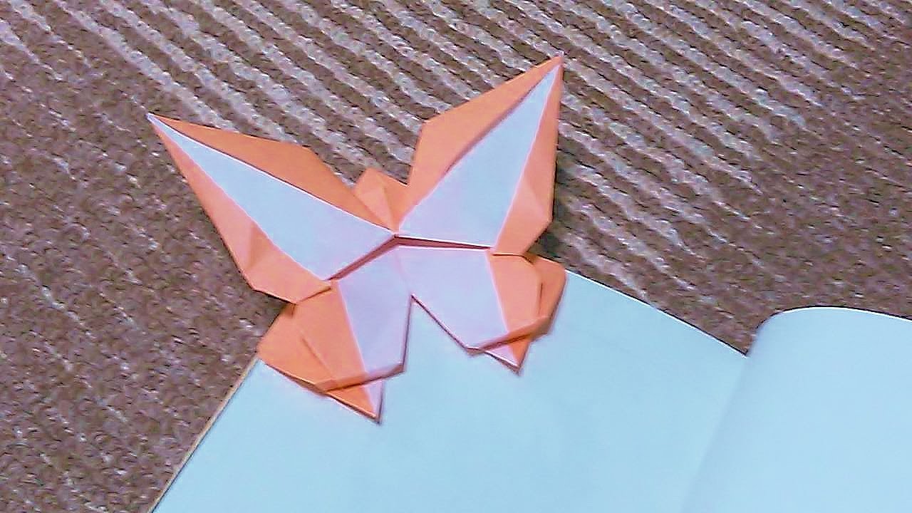 折り紙 ミッフィー うさこちゃん しおり 簡単な折り方 Niceno1 Origami Miffy Bookmark Youtube 折り紙 蝶 折り紙 しおり