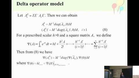 Admissibility Analysis and Synthesis of  Singular Systems via Delta  Operator Method - Xin zhuang Do