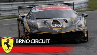 Ferrari Challenge EU, Brno Circuit onboard lap