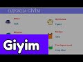 Giyim | Rusça | türkler için rusça dersler