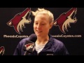 Phoenix Coyotes Girls Hockey Clinic With Lyndsey Fry