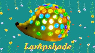 紙粘土でランプシェードを作る おうち時間 手作り Room インテリア Youtube