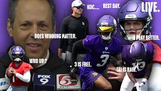 TRAINING CAMP DAY 1 THROUGH 7 RECAP: Could Chuck D start. Murray or McCarthy.
