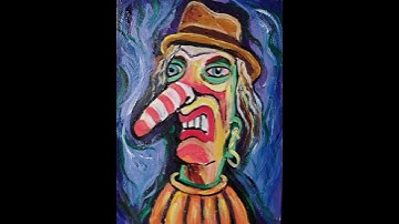 Tom Target Nose #shortsvideo #cartoonportrait #timelapse #painting