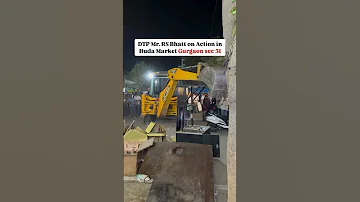 Gurgaon Sec 31 DTP RS Bhatt Taking Action Gurugram 