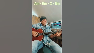 Ultimate Barre Chord Hack - Play Songs With Bminor Chord EZ Sub #learnguitar #beginnerguitar