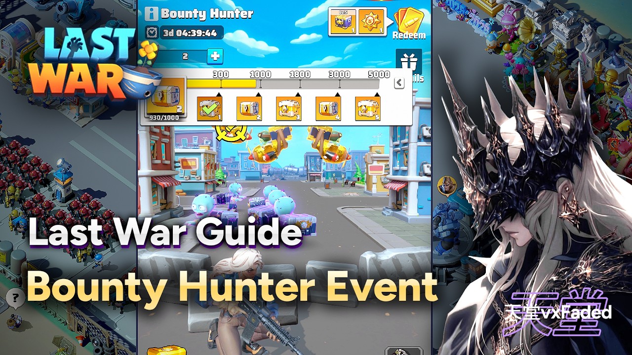 Reach milestone rewards for FREE!! 😍 | Last War Bounty Hunter Event [Guide]