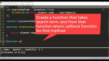 How to use JavaScript array find method