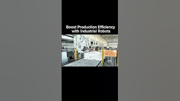 Boost Production Efficiency with Industrial Robots.#machine #robot #industrialrobots #automobile