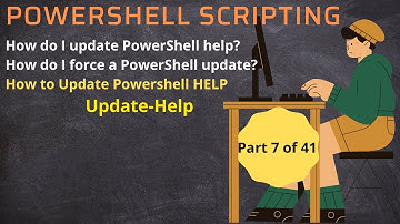 How to Update Powershell HELP | Update-Help