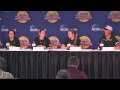 2014 NCAA Softball WCWS Game 7 Baylor Press Conference