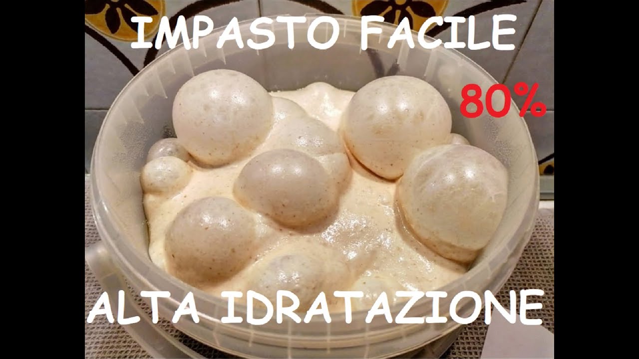 IMPASTO FACILE ALTA IDRATAZIONE 80% - Lughy—Pinsa Fatta in Casa