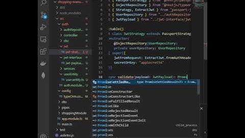 NestJs Authentication, Jwt-strategy setup